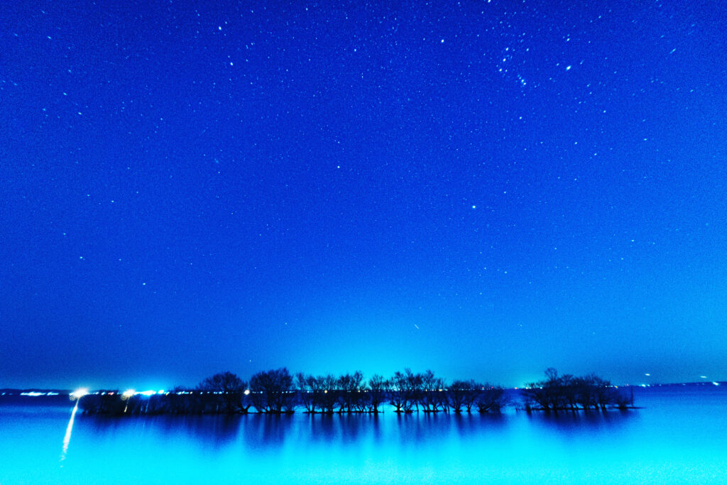 霞ヶ浦の星空